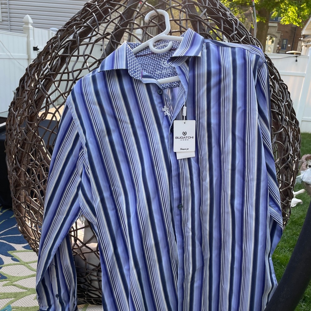 bugatchi button down dress shirt